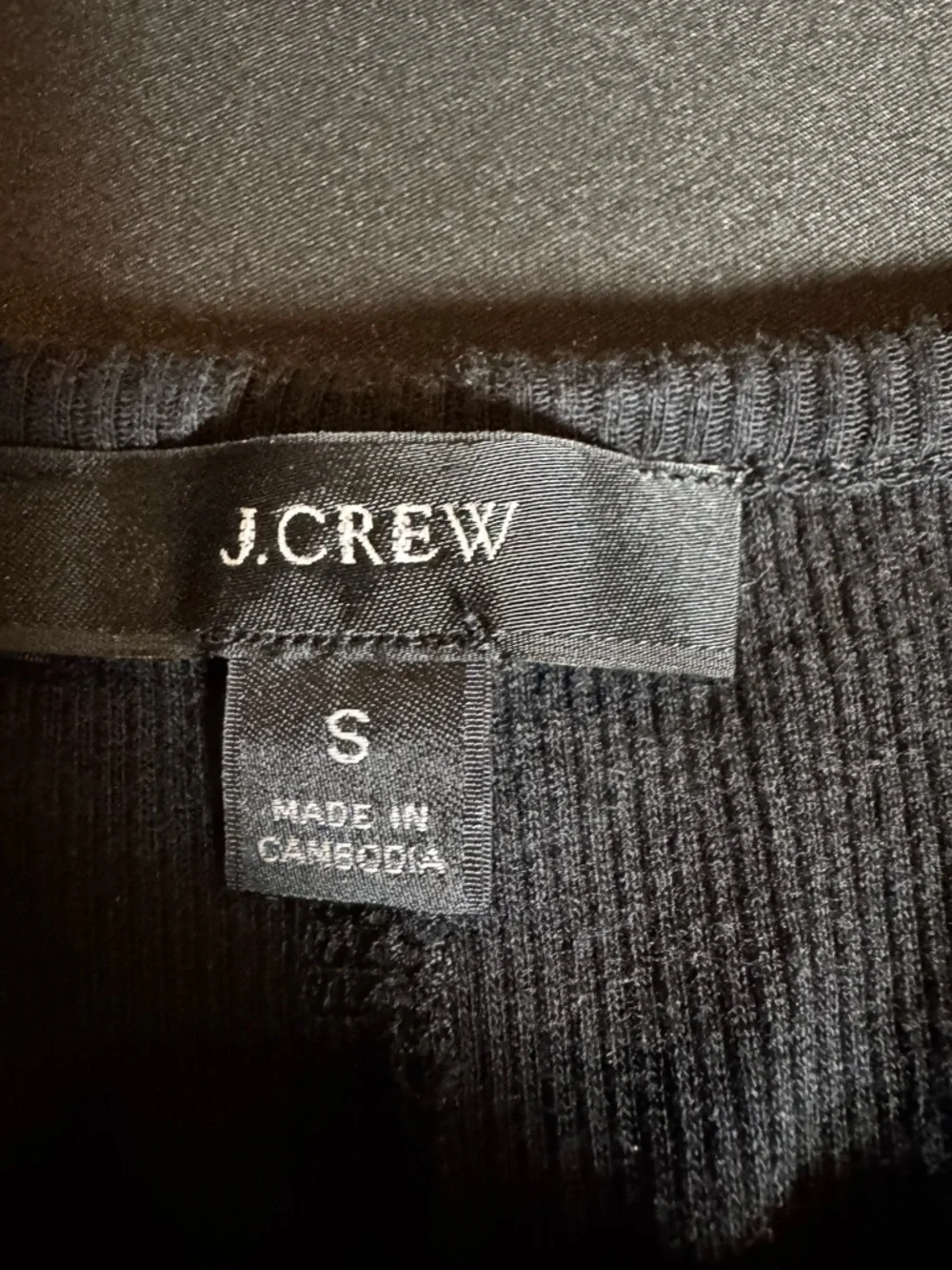 J. Crew Black Long Sleeve Maxi Dress
